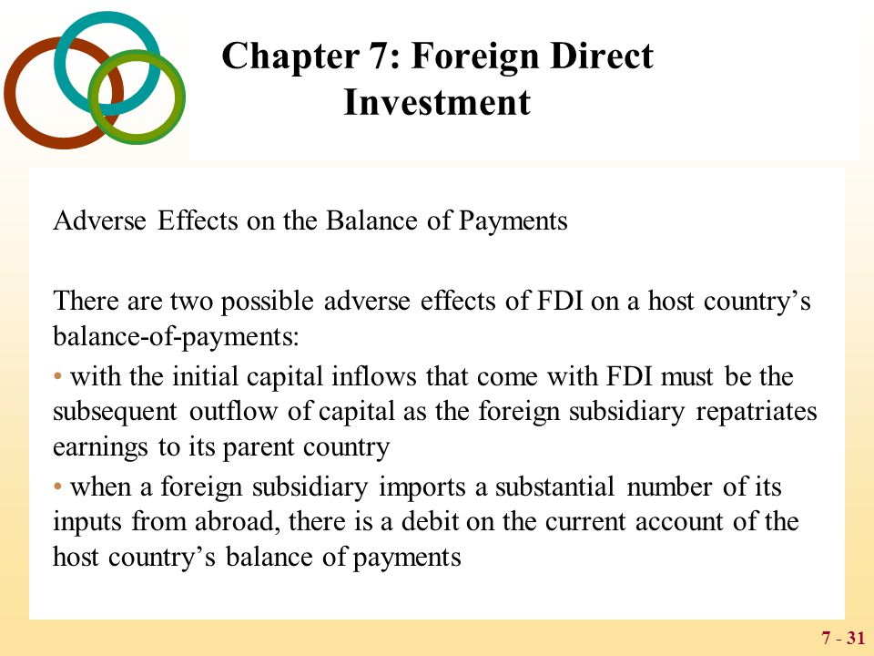 adverse effects of foreign direct investment